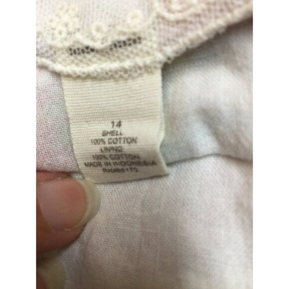 Anthropologie Deletta Womens Floral Maxi Dress Size 14 Ruffle Babydoll Fairycore - Picture 6 of 9